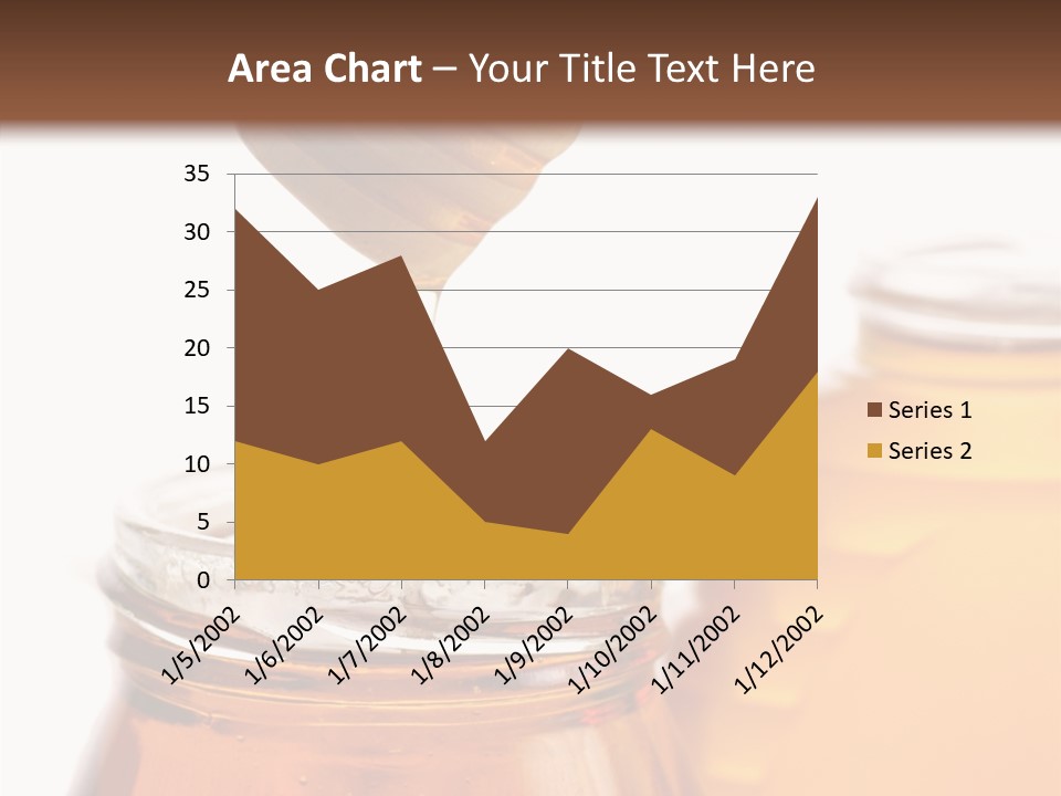 Container Sweetener Taste PowerPoint Template