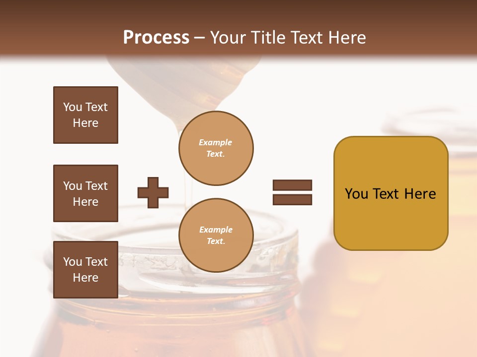 Container Sweetener Taste PowerPoint Template