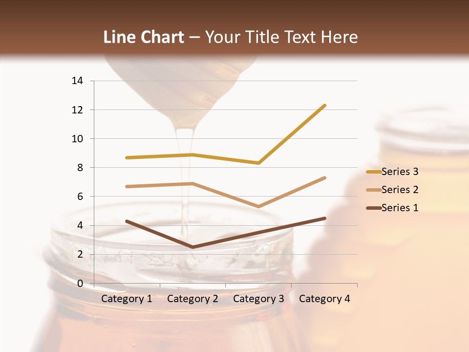 Container Sweetener Taste PowerPoint Template