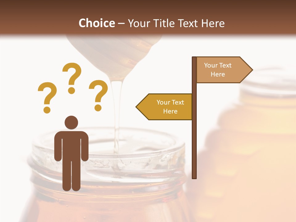 Container Sweetener Taste PowerPoint Template