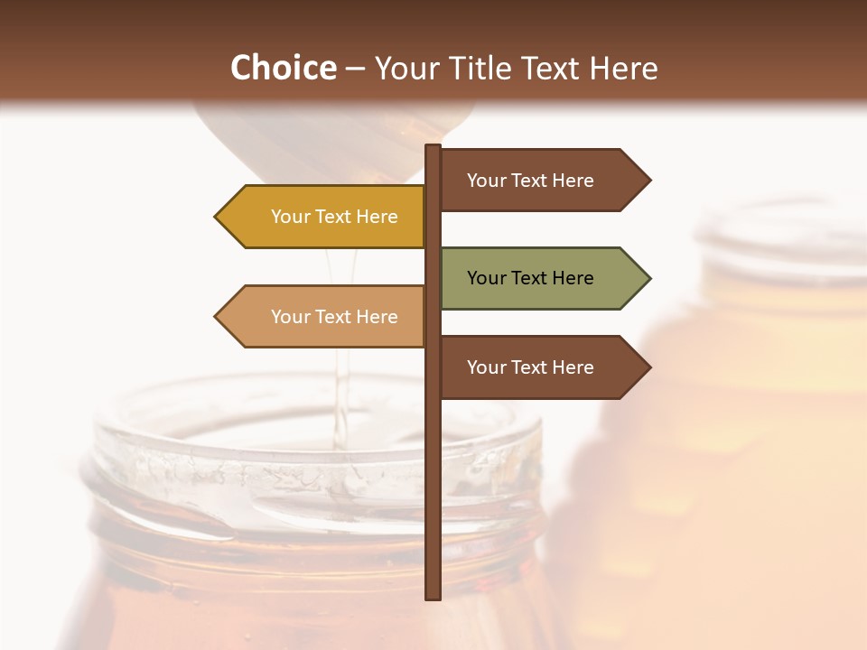 Container Sweetener Taste PowerPoint Template