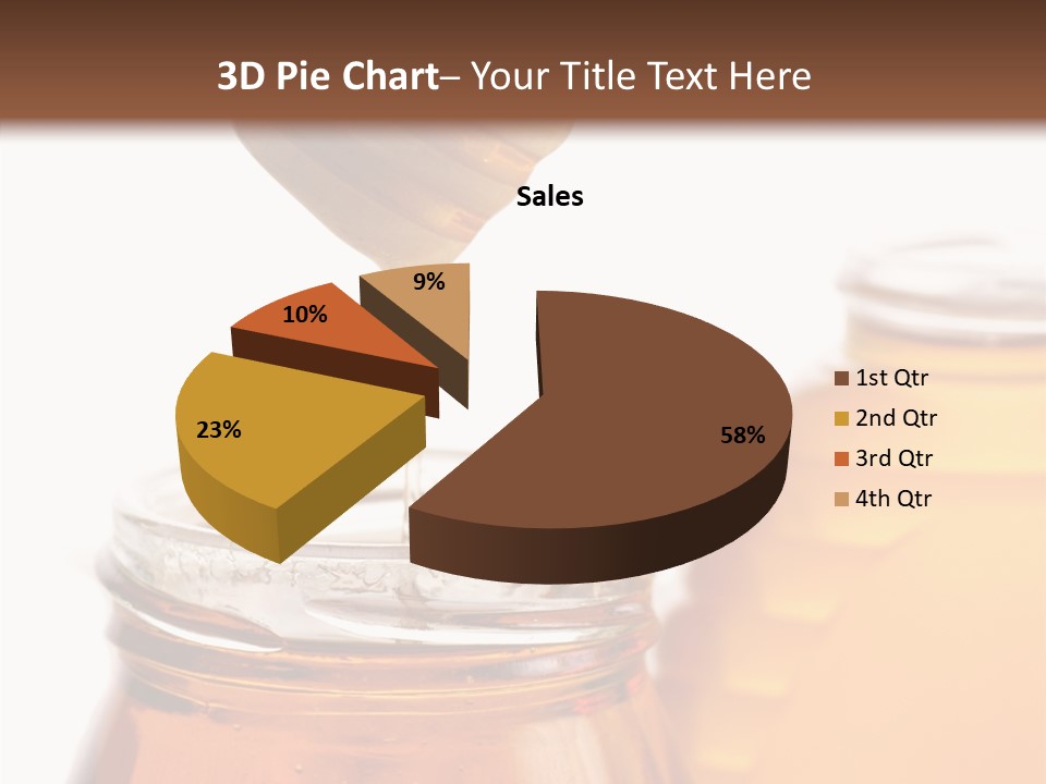 Container Sweetener Taste PowerPoint Template