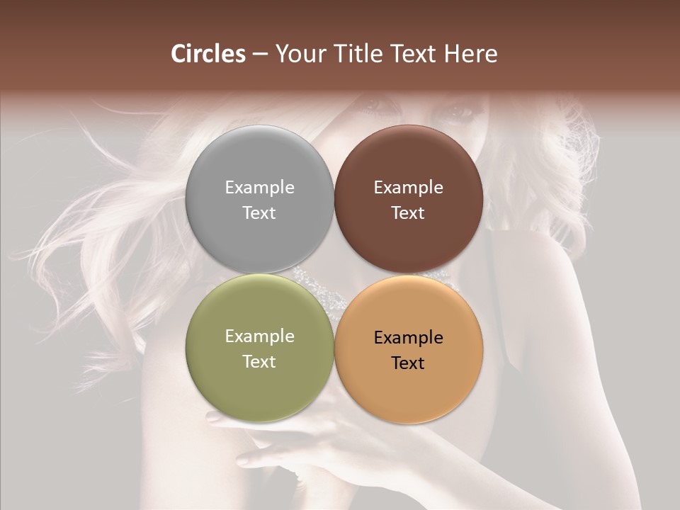 Purple Hands Background PowerPoint Template