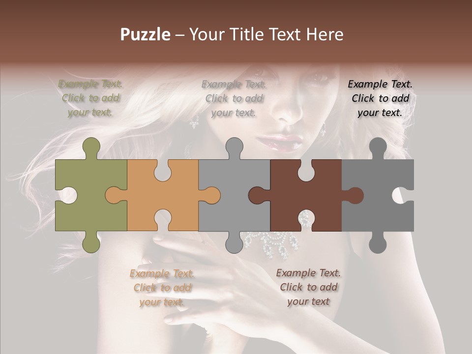 Purple Hands Background PowerPoint Template