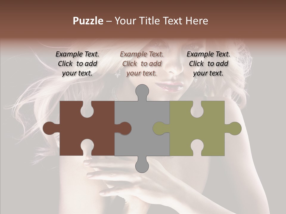 Purple Hands Background PowerPoint Template