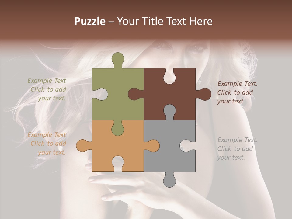 Purple Hands Background PowerPoint Template