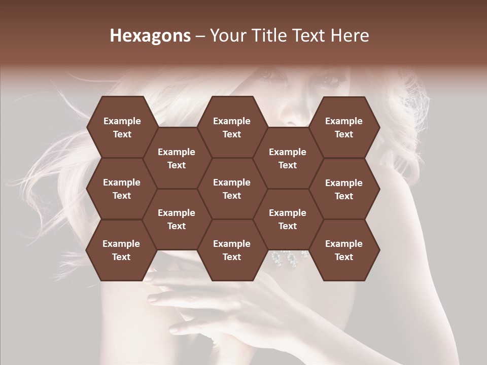 Purple Hands Background PowerPoint Template