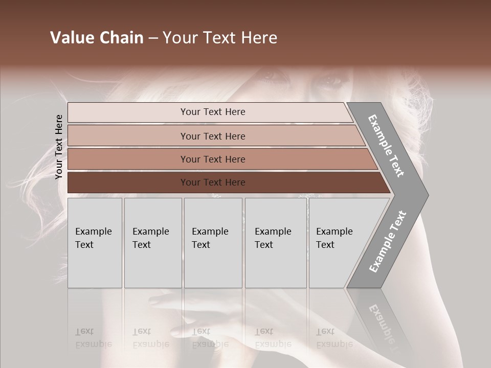 Purple Hands Background PowerPoint Template