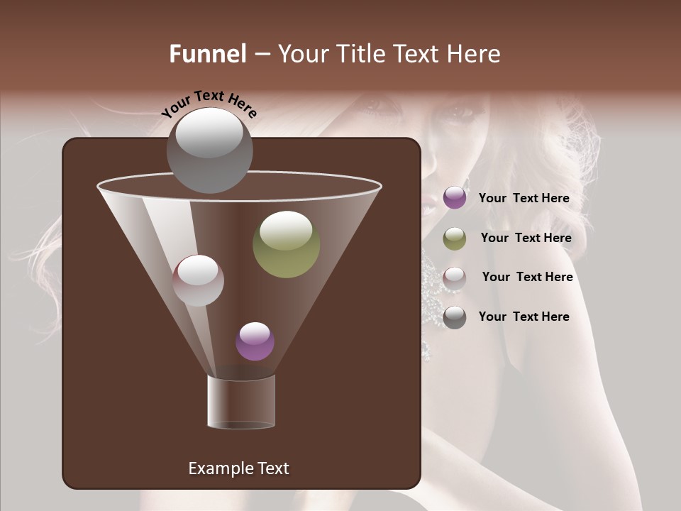 Purple Hands Background PowerPoint Template