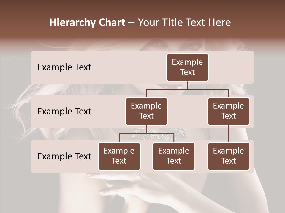 Purple Hands Background PowerPoint Template