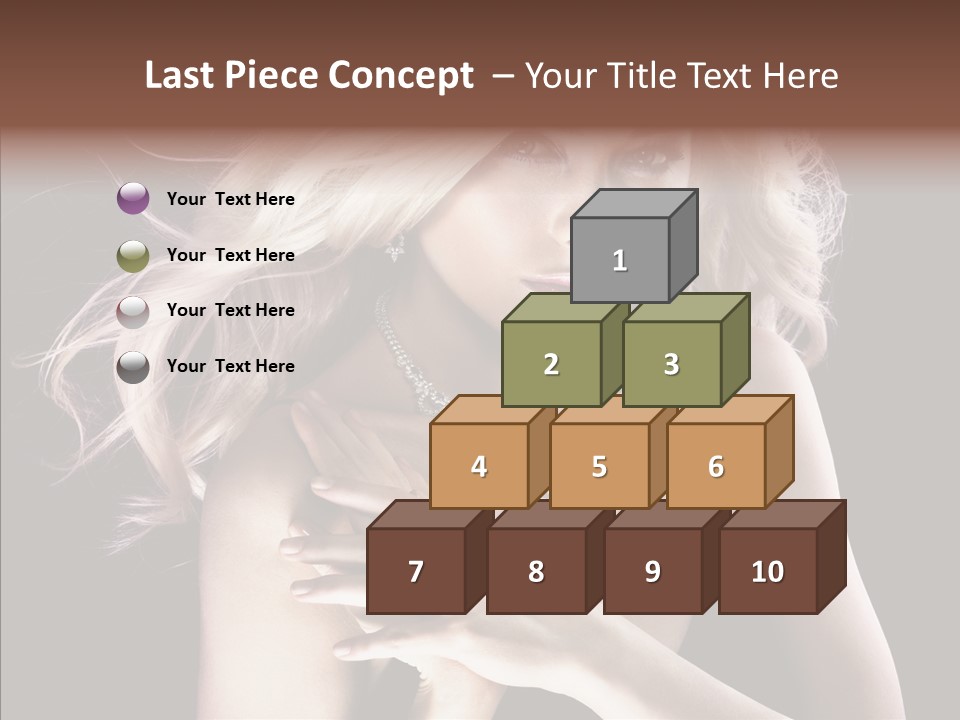 Purple Hands Background PowerPoint Template