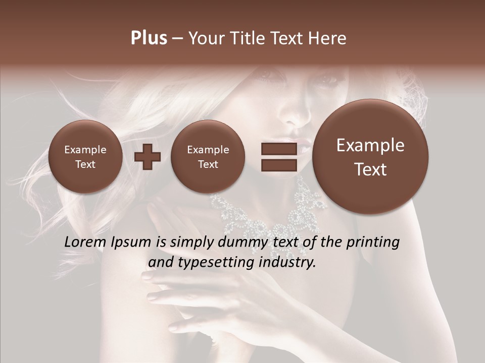 Purple Hands Background PowerPoint Template