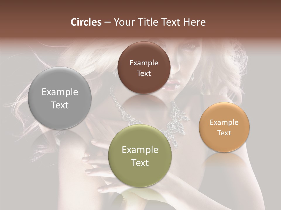 Purple Hands Background PowerPoint Template