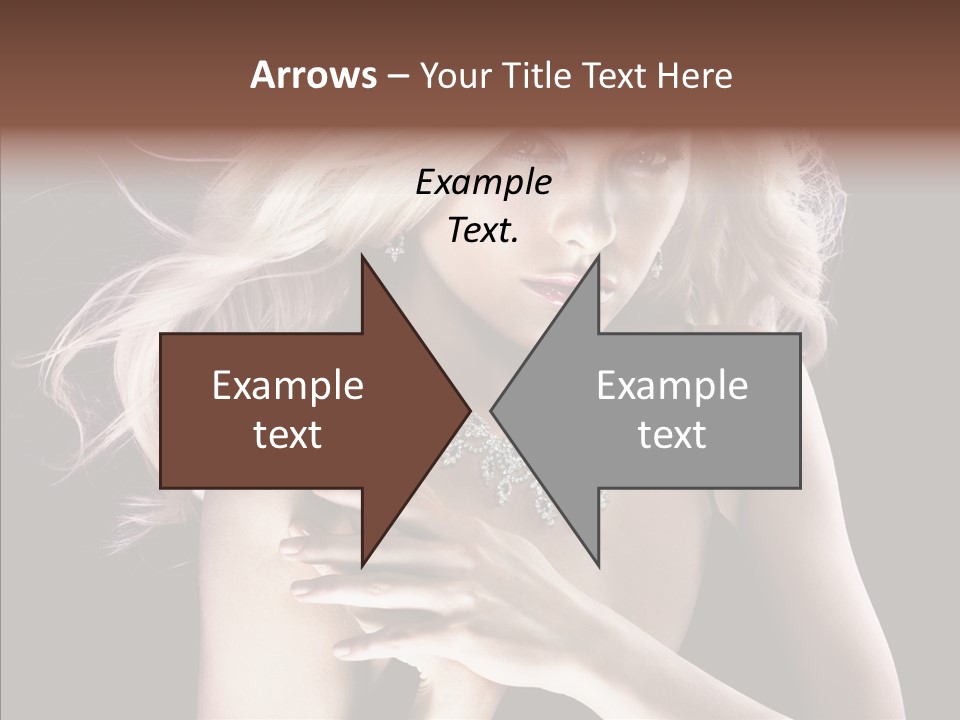 Purple Hands Background PowerPoint Template