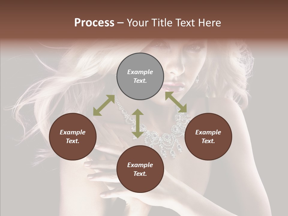 Purple Hands Background PowerPoint Template