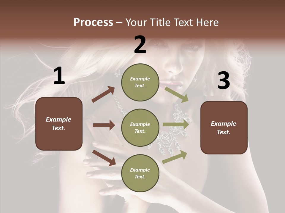 Purple Hands Background PowerPoint Template