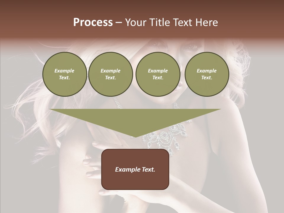 Purple Hands Background PowerPoint Template