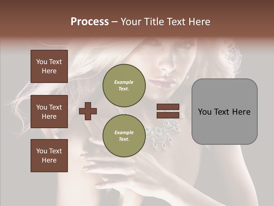 Purple Hands Background PowerPoint Template