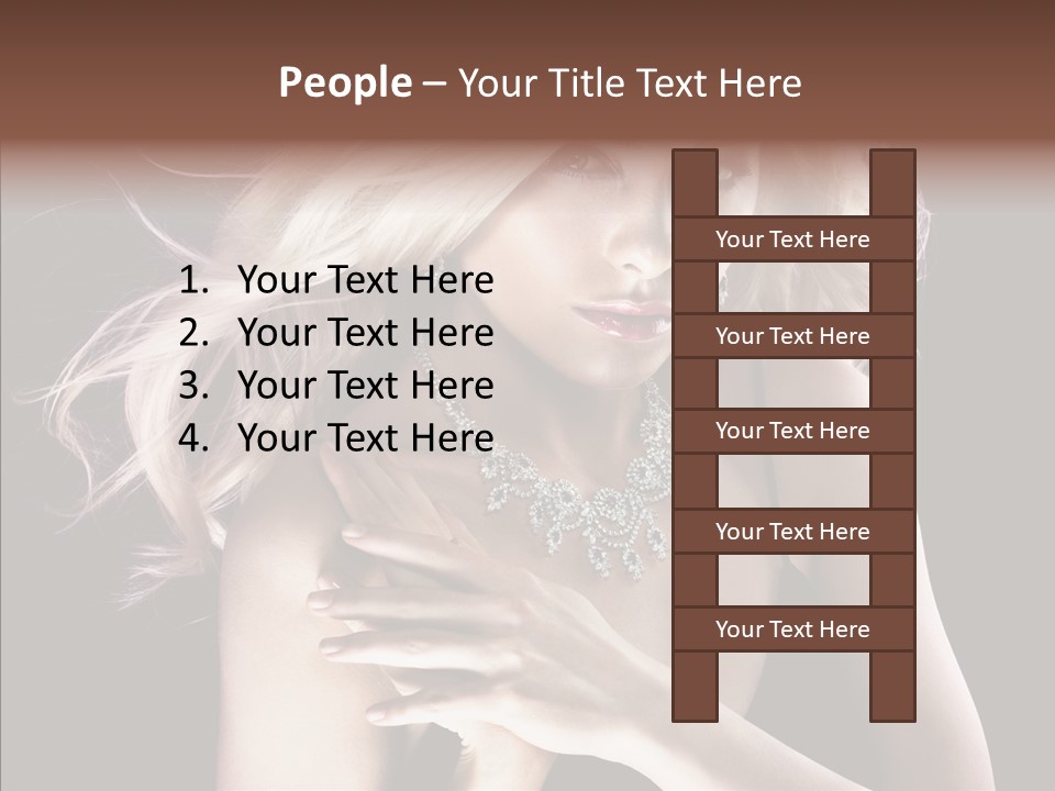 Purple Hands Background PowerPoint Template