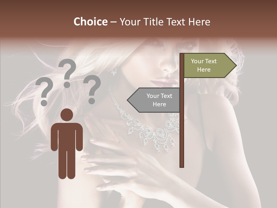 Purple Hands Background PowerPoint Template