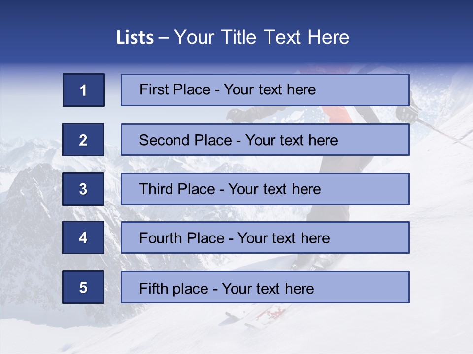 Girl Top Lifestyle PowerPoint Template