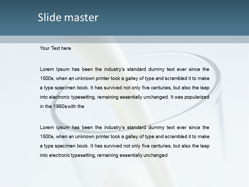 Nutritious Picture Pouring PowerPoint Template