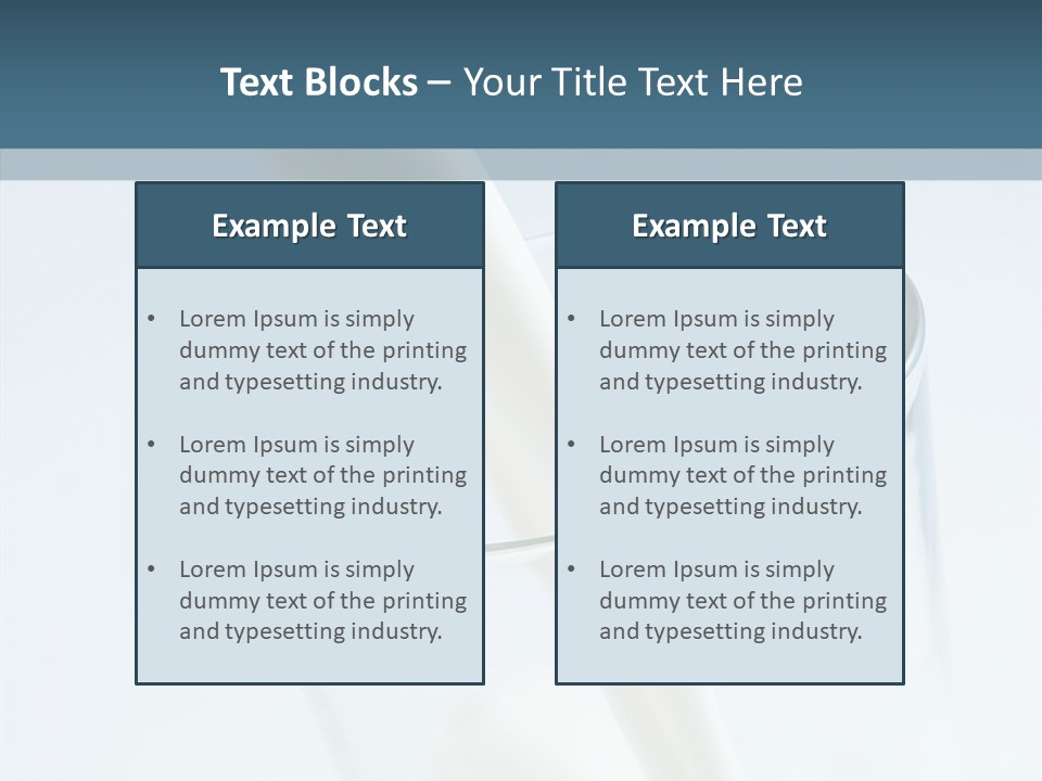 Nutritious Picture Pouring PowerPoint Template