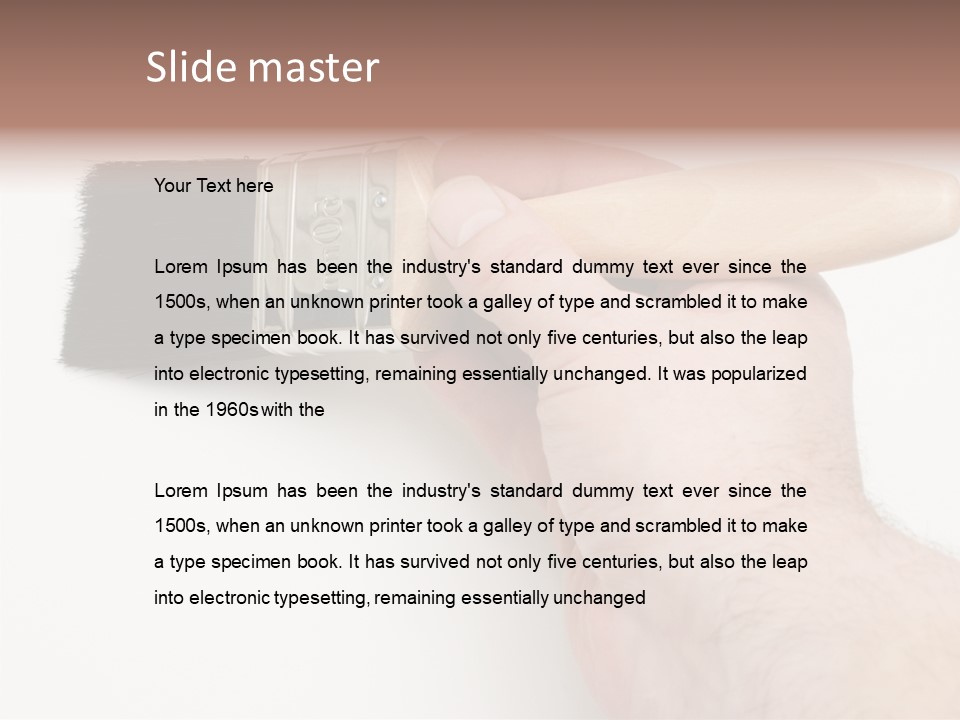 Li Ten Itting Toon PowerPoint Template