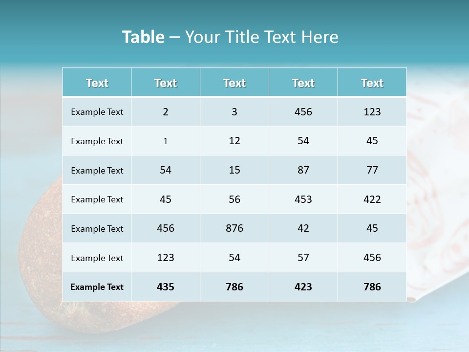 Whole Baguette Bakery PowerPoint Template