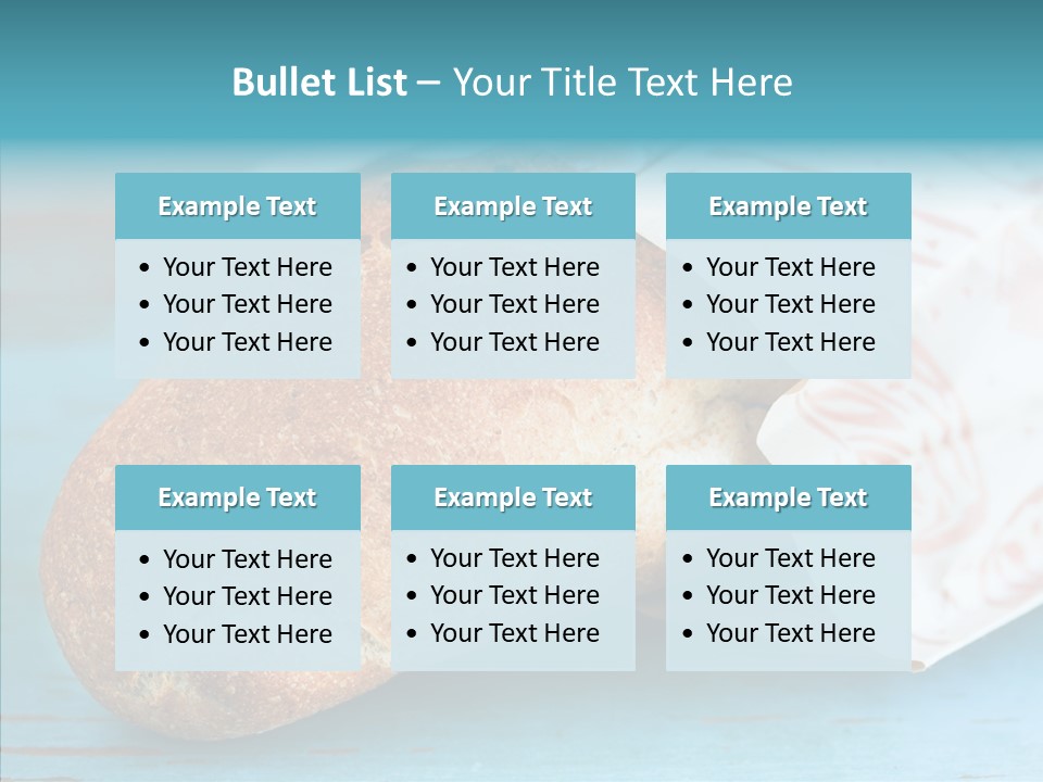 Whole Baguette Bakery PowerPoint Template