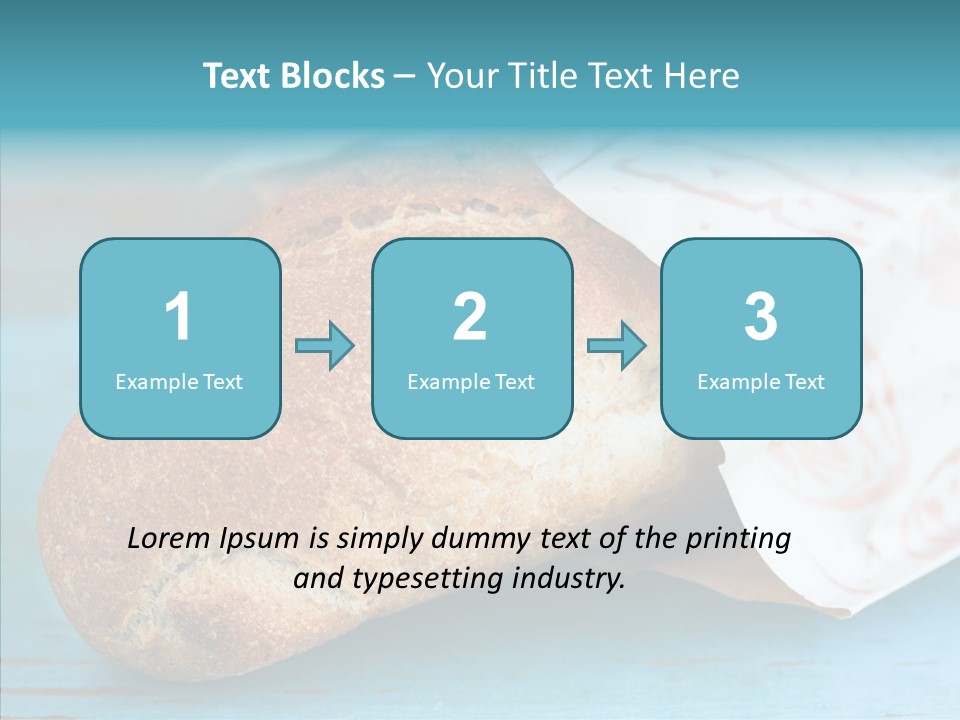 Whole Baguette Bakery PowerPoint Template