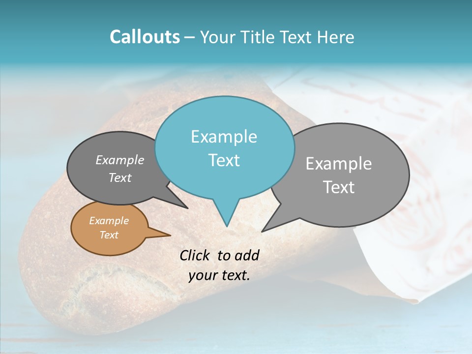 Whole Baguette Bakery PowerPoint Template