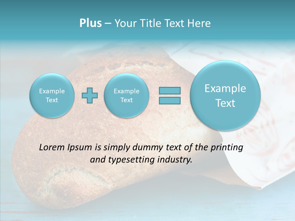 Whole Baguette Bakery PowerPoint Template