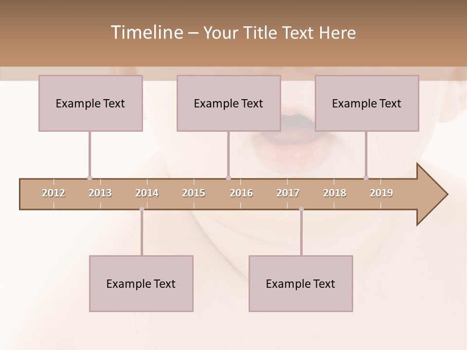 Sweet Life Newborn PowerPoint Template