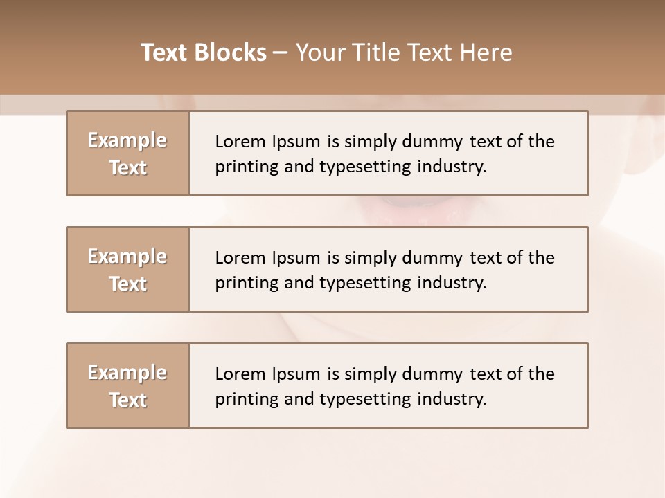 Sweet Life Newborn PowerPoint Template