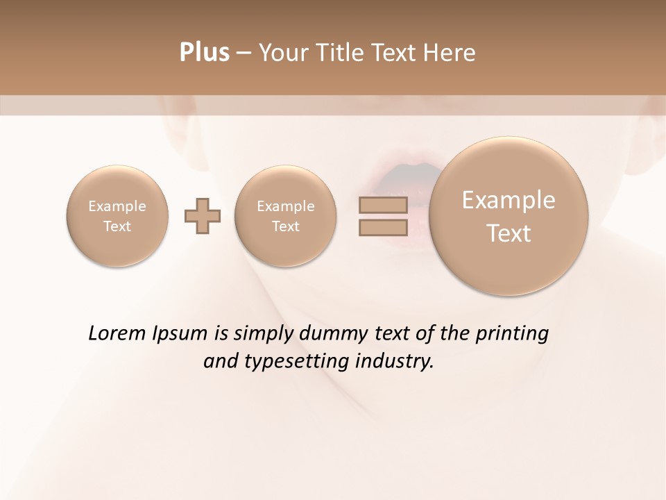 Sweet Life Newborn PowerPoint Template
