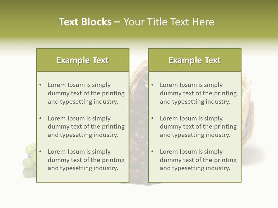Sweet Green Delicious PowerPoint Template