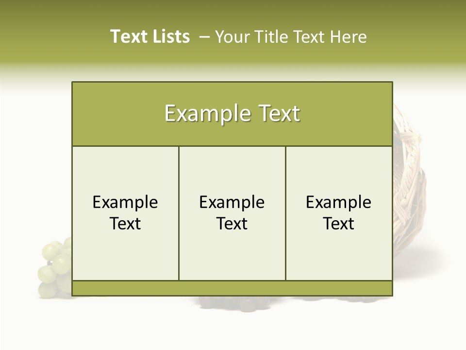 Sweet Green Delicious PowerPoint Template