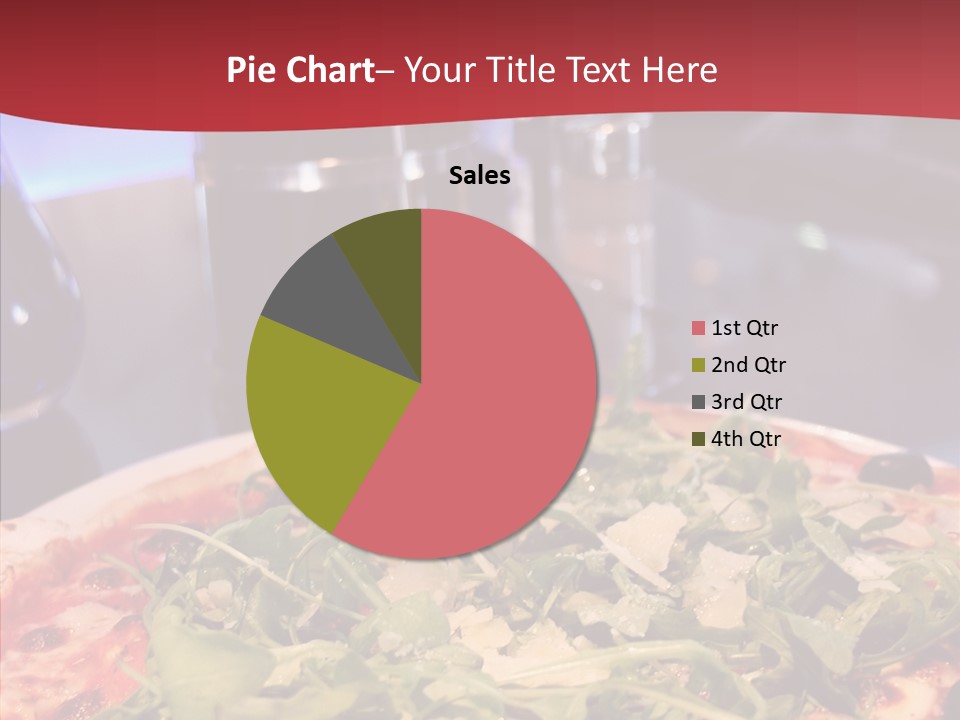 Pizza Plate Menu PowerPoint Template