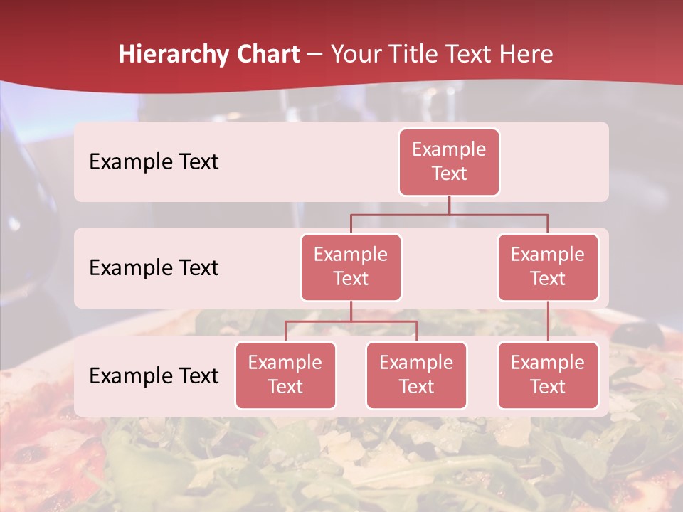 Pizza Plate Menu PowerPoint Template