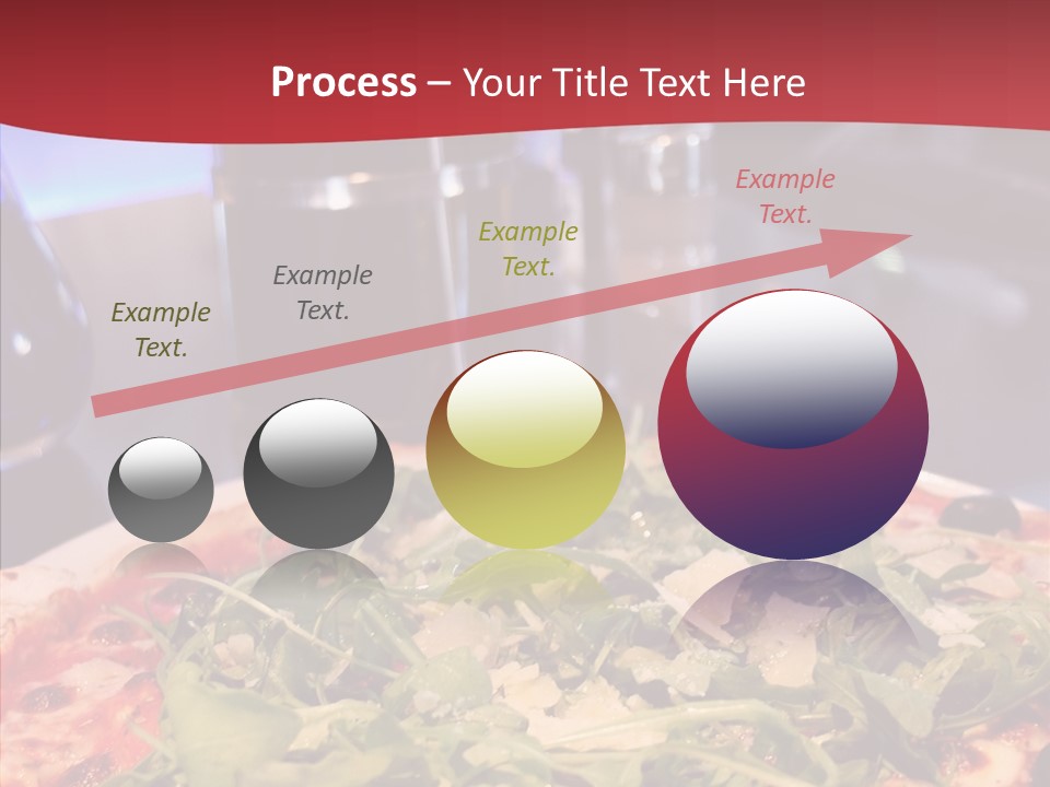 Pizza Plate Menu PowerPoint Template