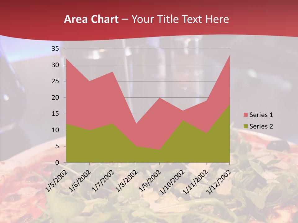 Pizza Plate Menu PowerPoint Template