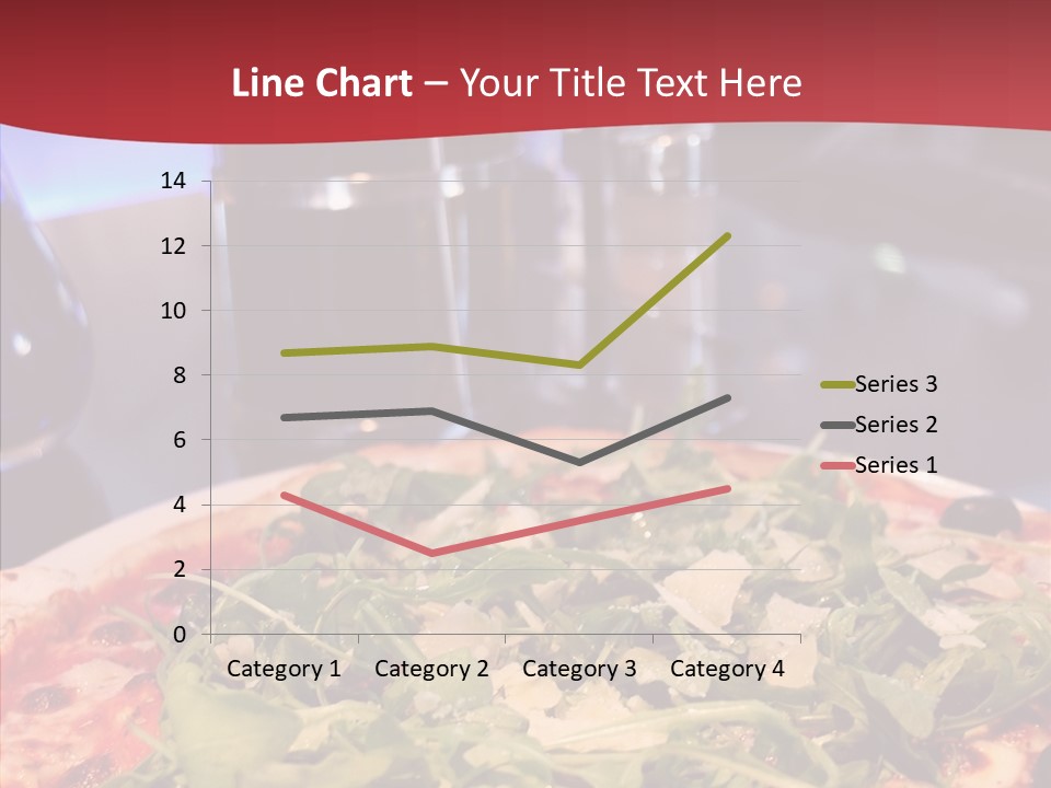 Pizza Plate Menu PowerPoint Template