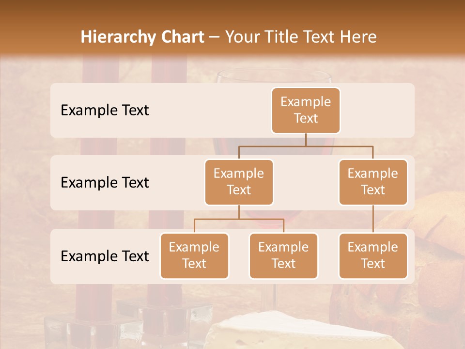 Romantic Wine Wineglass PowerPoint Template