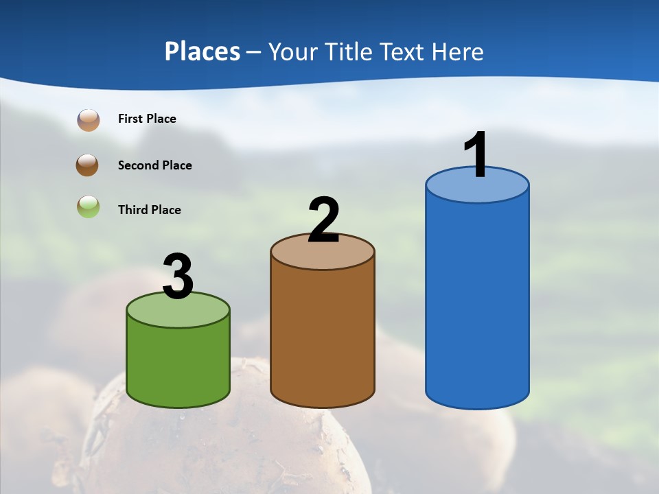 Writing Chair Table PowerPoint Template