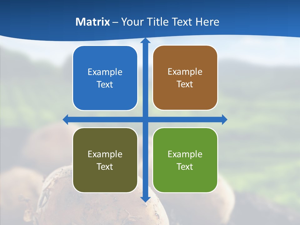 Writing Chair Table PowerPoint Template