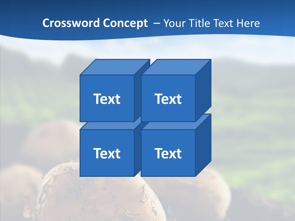 Writing Chair Table PowerPoint Template