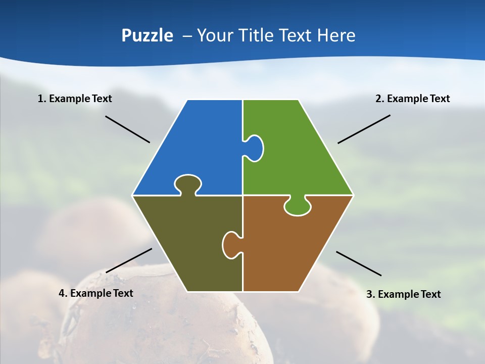 Writing Chair Table PowerPoint Template