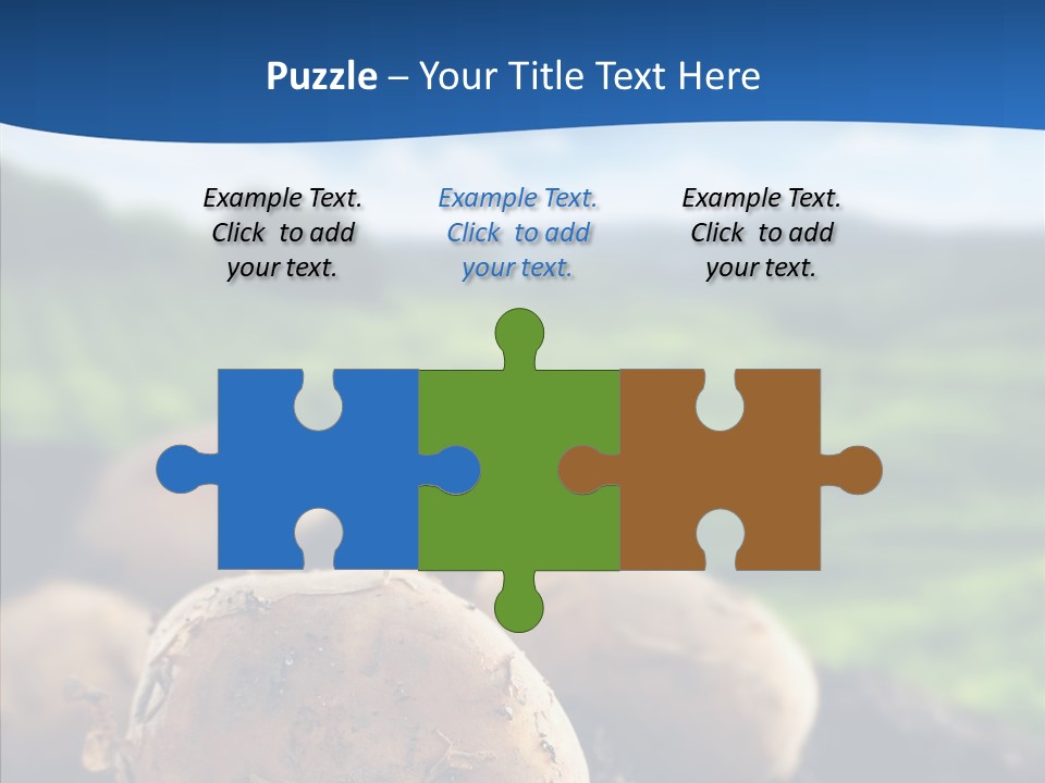 Writing Chair Table PowerPoint Template