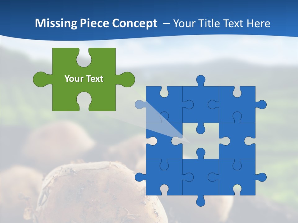 Writing Chair Table PowerPoint Template